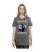 Disney Femme/Ladies Villains Princess Headaches Coton Boyfriend T-Shirt (Charbon de bois) - UTBI47938-2