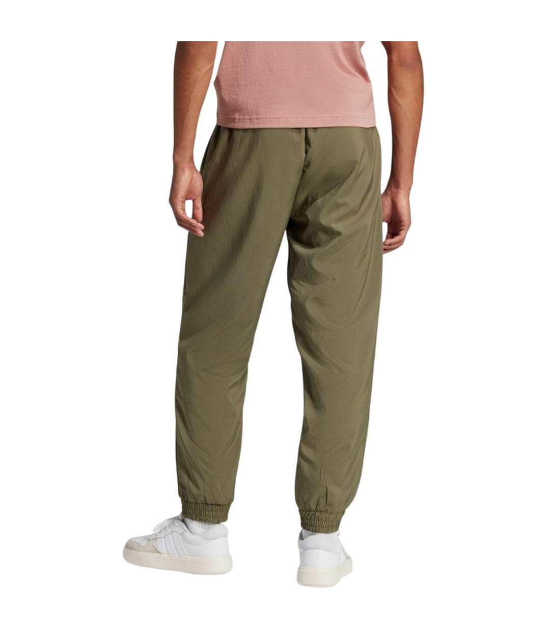Pantalon De Jogging Style Petit Logo Essentials Stanford Homme Vert Adidas-3