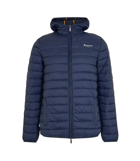 Doudoune Motif/style Logo Homme Bleu Marine Aquascutum