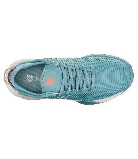 Chaussures De Tennis Hypercourt Supreme Femme Bleu Blanc Beige K-Swiss