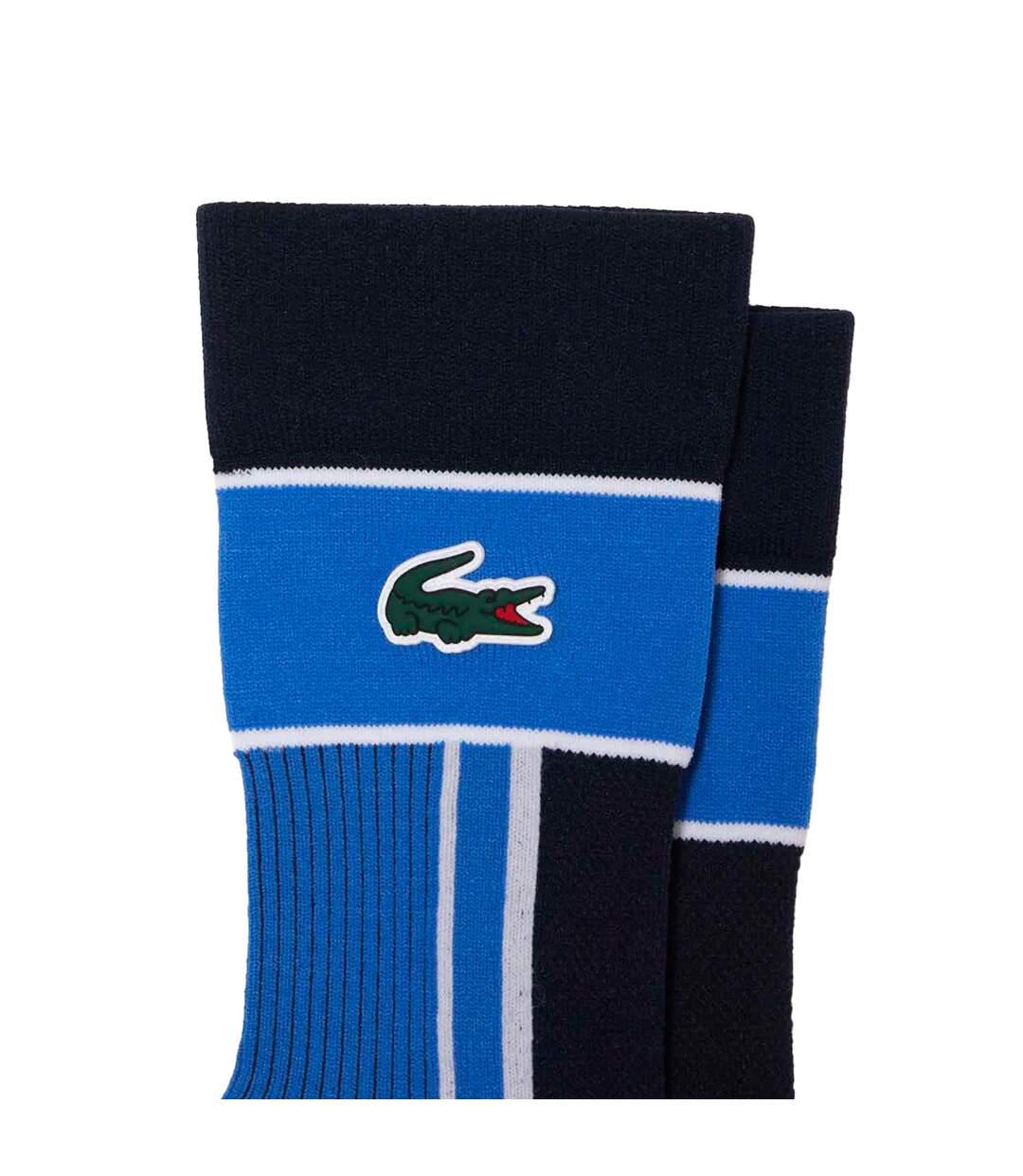 Chaussettes adulte noir / bleu Lacoste-2