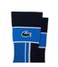 Chaussettes adulte noir / bleu Lacoste-2