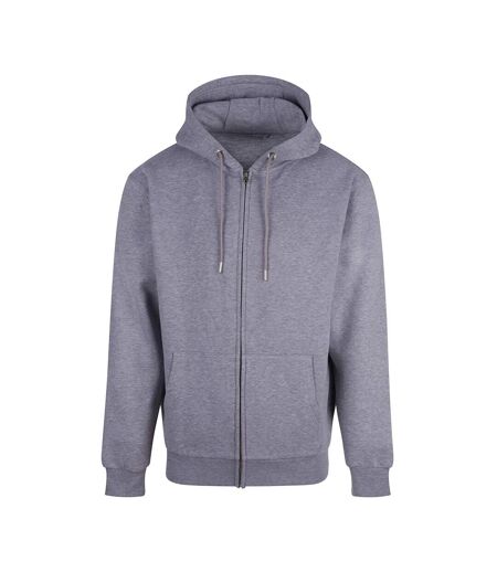 Unisex Adult Studio Full Zip Hoodie Grey Marl Anthem