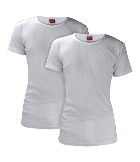 Heat Holders - Lot De 2 Homme Sous Vetements Thermqiue Manches Courtes T-shirt