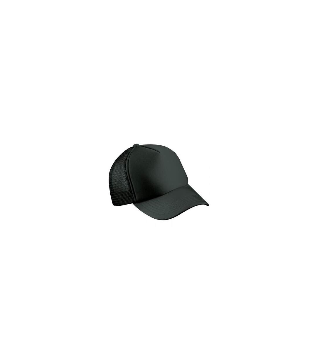 Casquette trucker avec filet style rétro - MB070 - noir-3