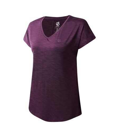 T-shirt De Sport Femme Prune Sombre Dare 2B