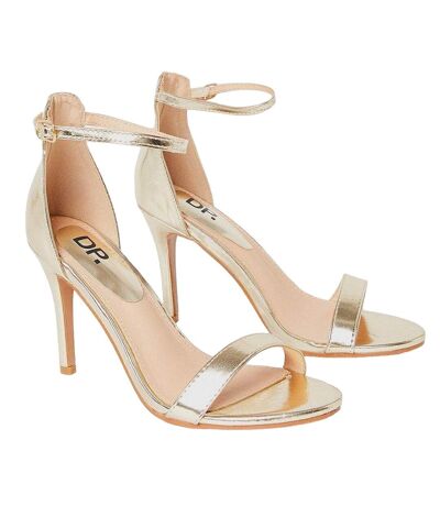 Sandales tyla femme doré Dorothy Perkins