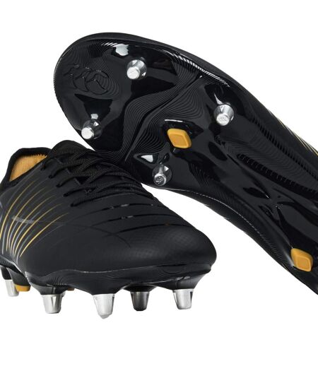 Chaussures De Rugby Pour Terrain Souple Phoenix 2.0 Homme Noir Canterbury