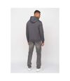 Crosshatch Mens Manfred Hoodie (Dark Grey)