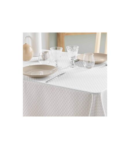 Nappe Jacquard Imprimé Artea 140x240cm Taupe