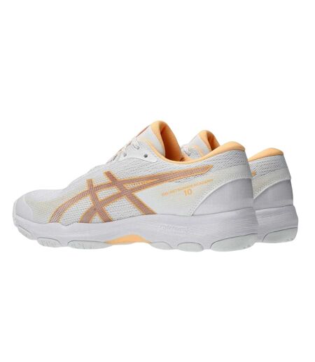 Chaussures Netburner Academy Femme Blanc Rose Clair Asics