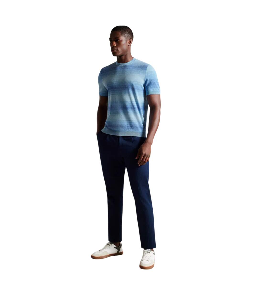 Unisex Adult Notte T-shirt Blue Ted Baker-4
