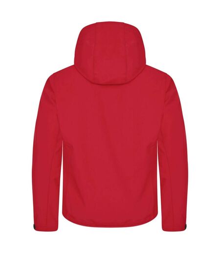 Veste Softshell Classic Homme Rouge Clique
