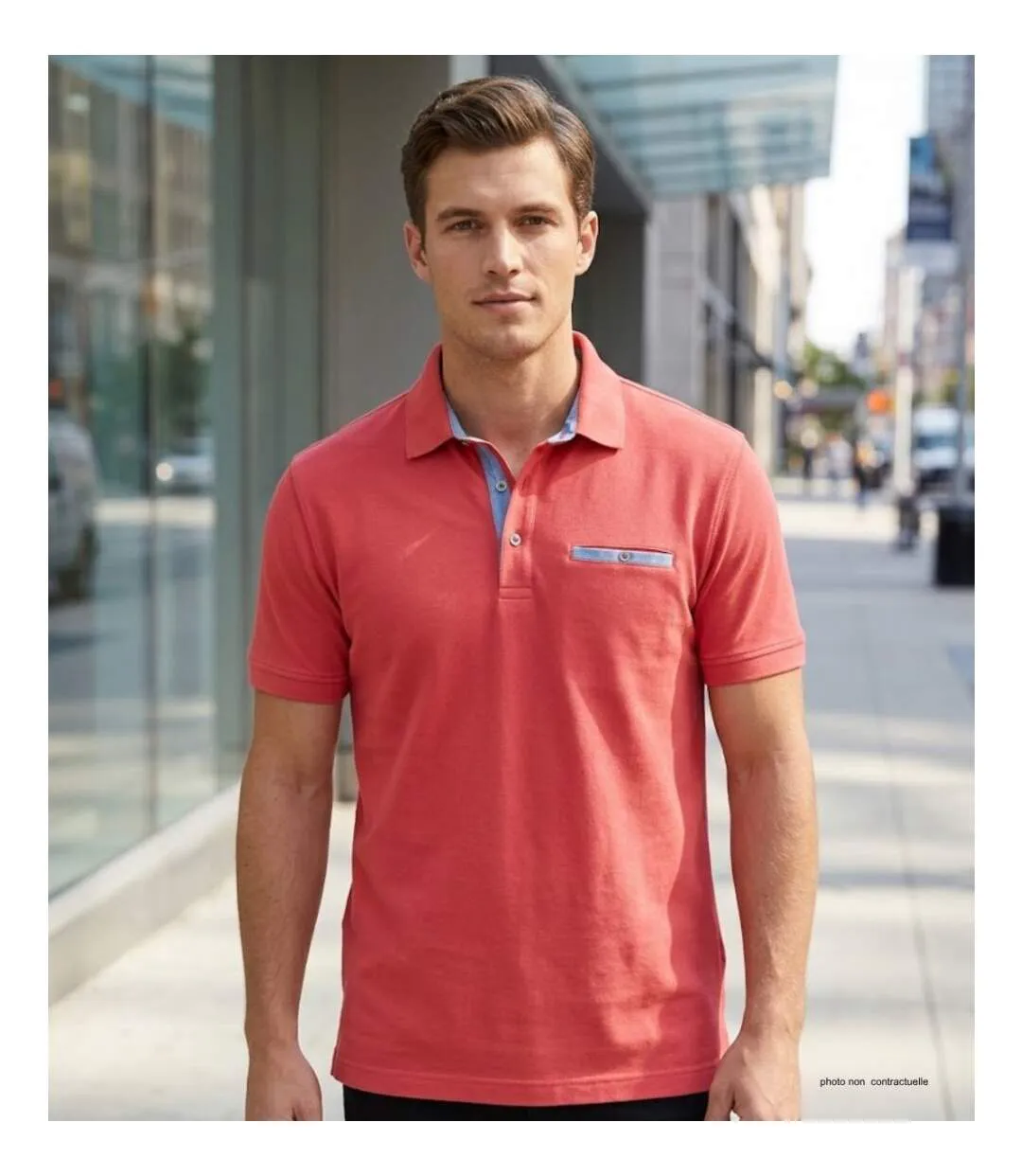Polo en maille piquée POL3001C-5