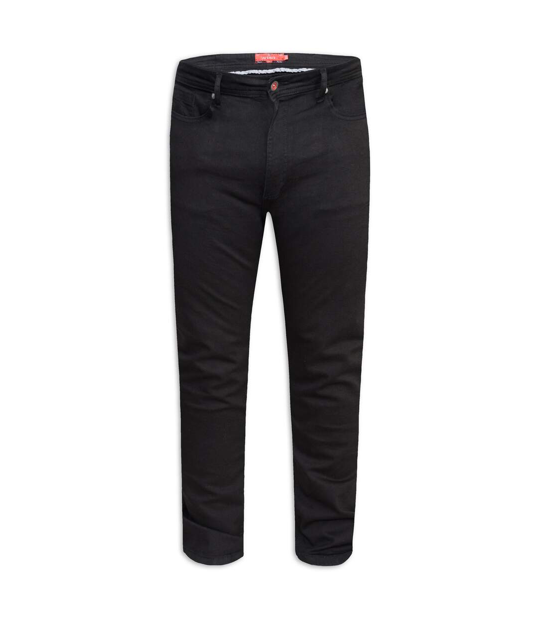 Jean extensible claude homme noir Duke-1