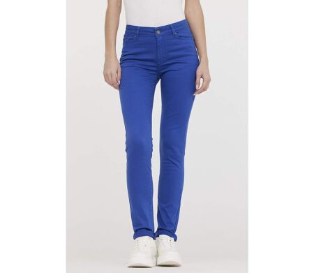 Pantalon coton slim JAMIA