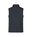 Veste Sans Manches Promo Homme Gris Foncé Rouge James And Nicholson-2