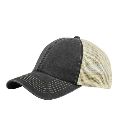 Casquette Trucker Vieux Marron Beige Gris Beechfield