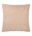 Paoletti Sonnet Faux Fur Cut Throw Pillow Cover (Cream) (45cm x 45cm)