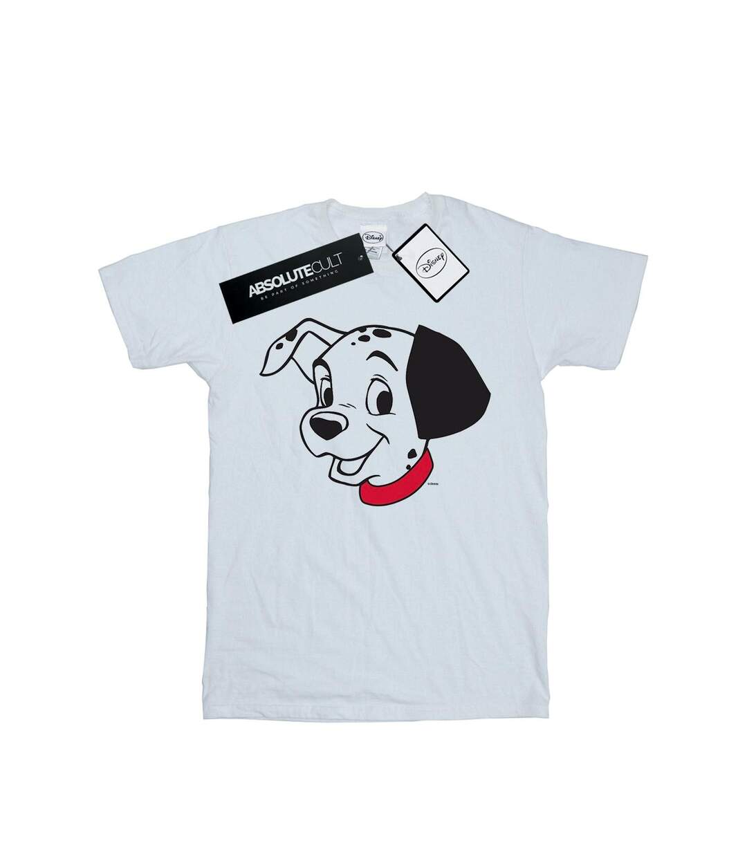 Disney - T-shirt DALMATIANS DALMATIAN HEAD - Femme (Blanc) - UTBI17133-1