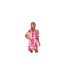 Womens/ladies Mini Dress Pink Print AX Paris-1