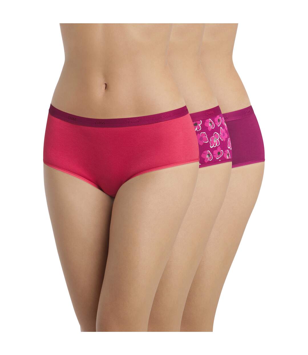 Lot de 3 Shorties Les Pockets Coton-1