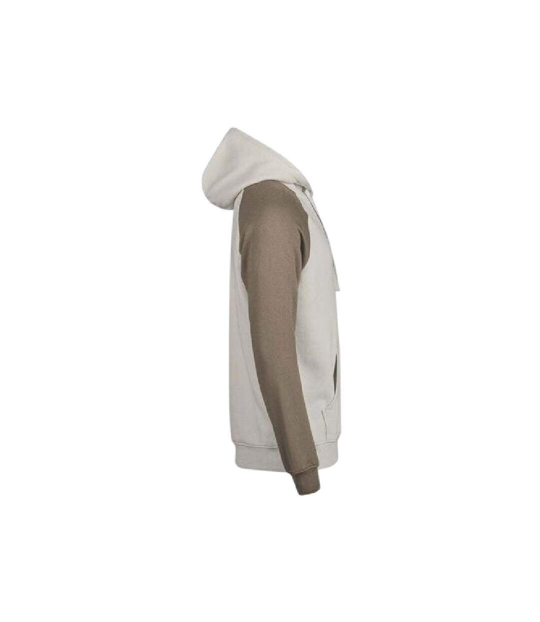 Sweat À Capuche Manches Raglan Unlabeled Homme Gris Vert De Gris Tee Jays-4