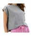 T-shirt Gris Femme Adidas HE1476 - 34