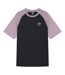 T-shirt Manches Raglan Core Homme Gris Rose Umbro-1