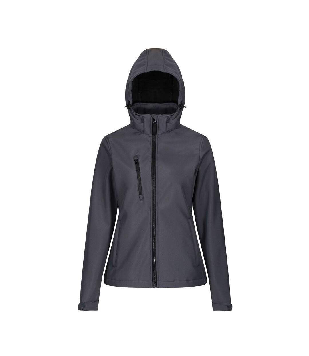 Veste softshell venturer femme gris / noir Regatta-1