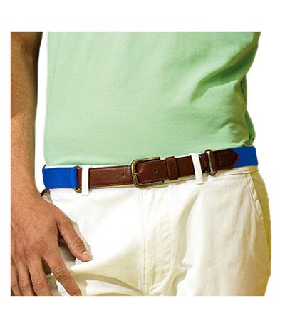 Asquith & Fox Mens Faux Leather And Canvas Belt (Royal) - UTRW6144