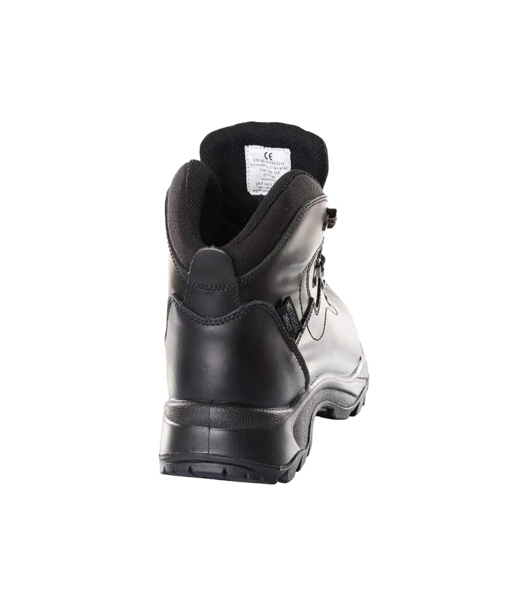 Mens Footwear Industry Leather Safety Boots Black Mascot-2