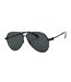Lunettes De Soleil Motif/style Miroir Ruston L Adulte Taille Unique Noir Off White-1