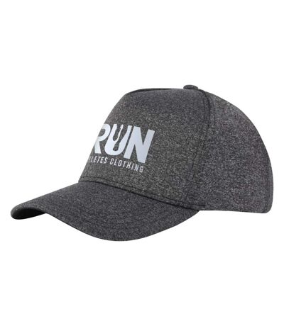 Manu 5 panel stretch baseball cap charcoal Elevate