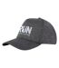 Manu 5 panel stretch baseball cap charcoal Elevate-1