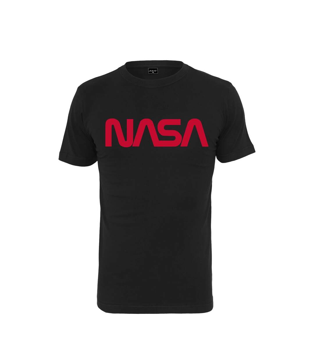 T-shirt Motif/style Nasa Worm Homme Noir Mister Tee-1