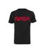 T-shirt Motif/style Nasa Worm Homme Noir Mister Tee-1
