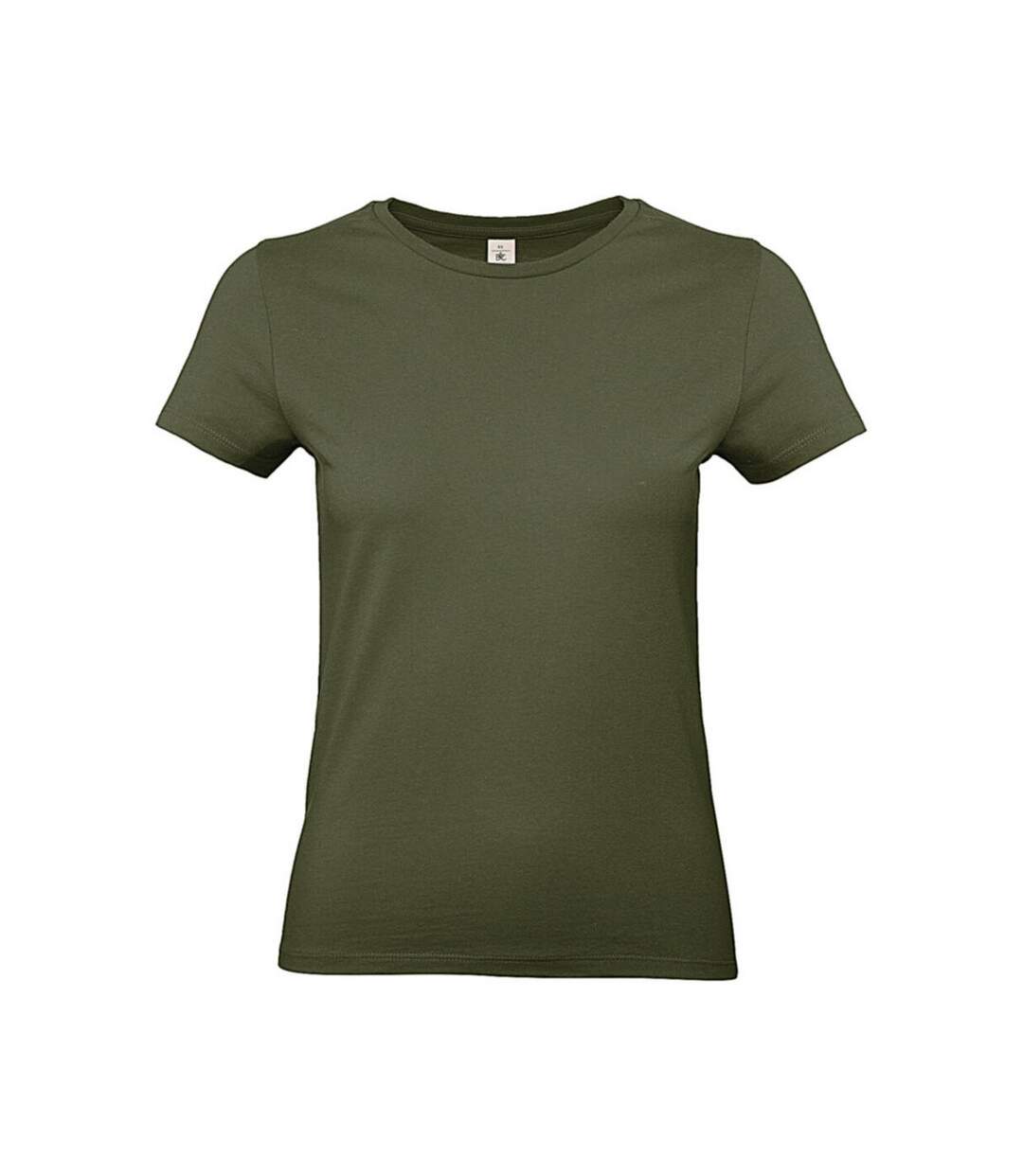 T-shirt #e190 Femme Vert Kaki B&C-1