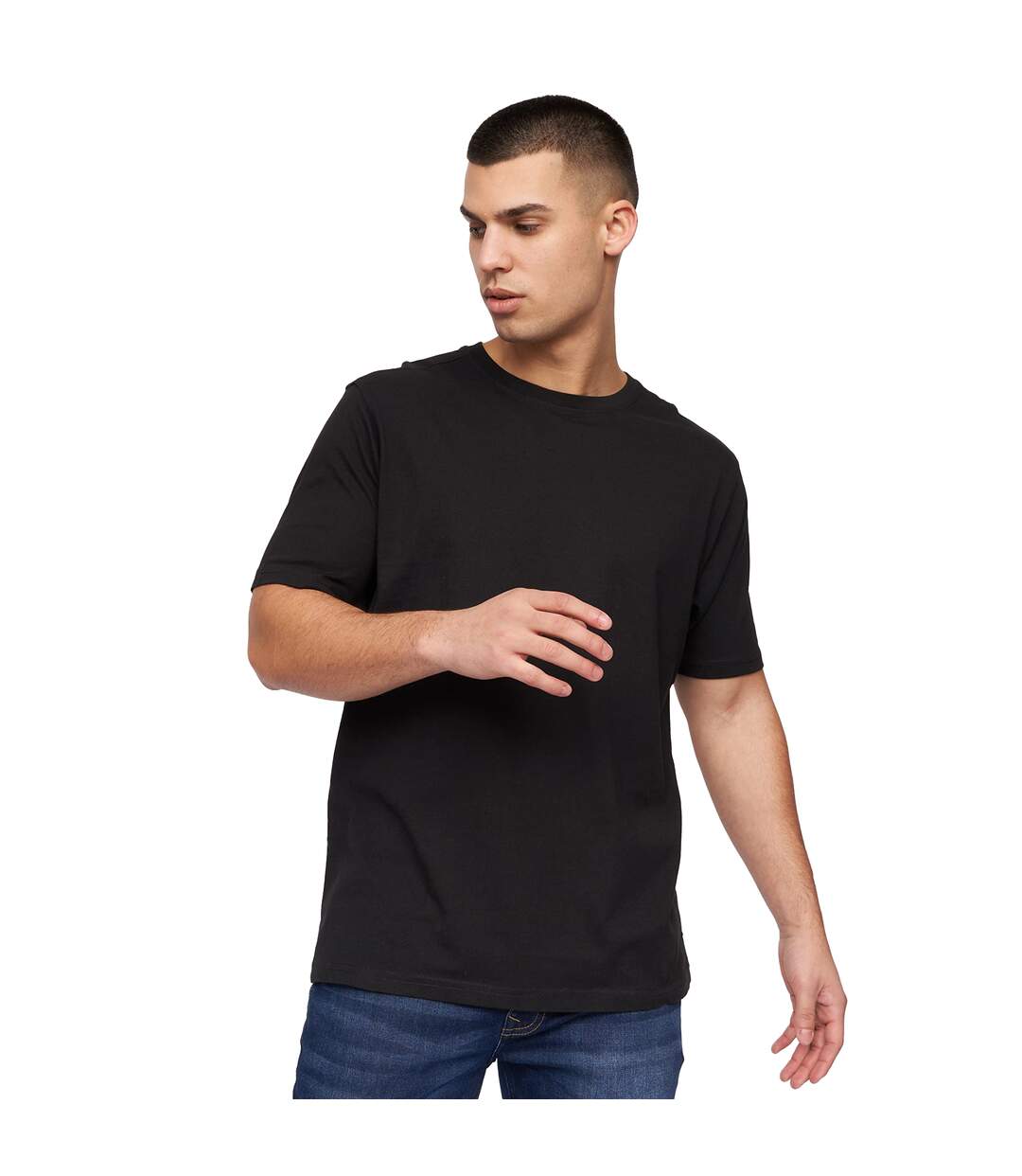 Pack Of 5  Mens Dovar T-shirt  Multicoloured Red Kandor-1
