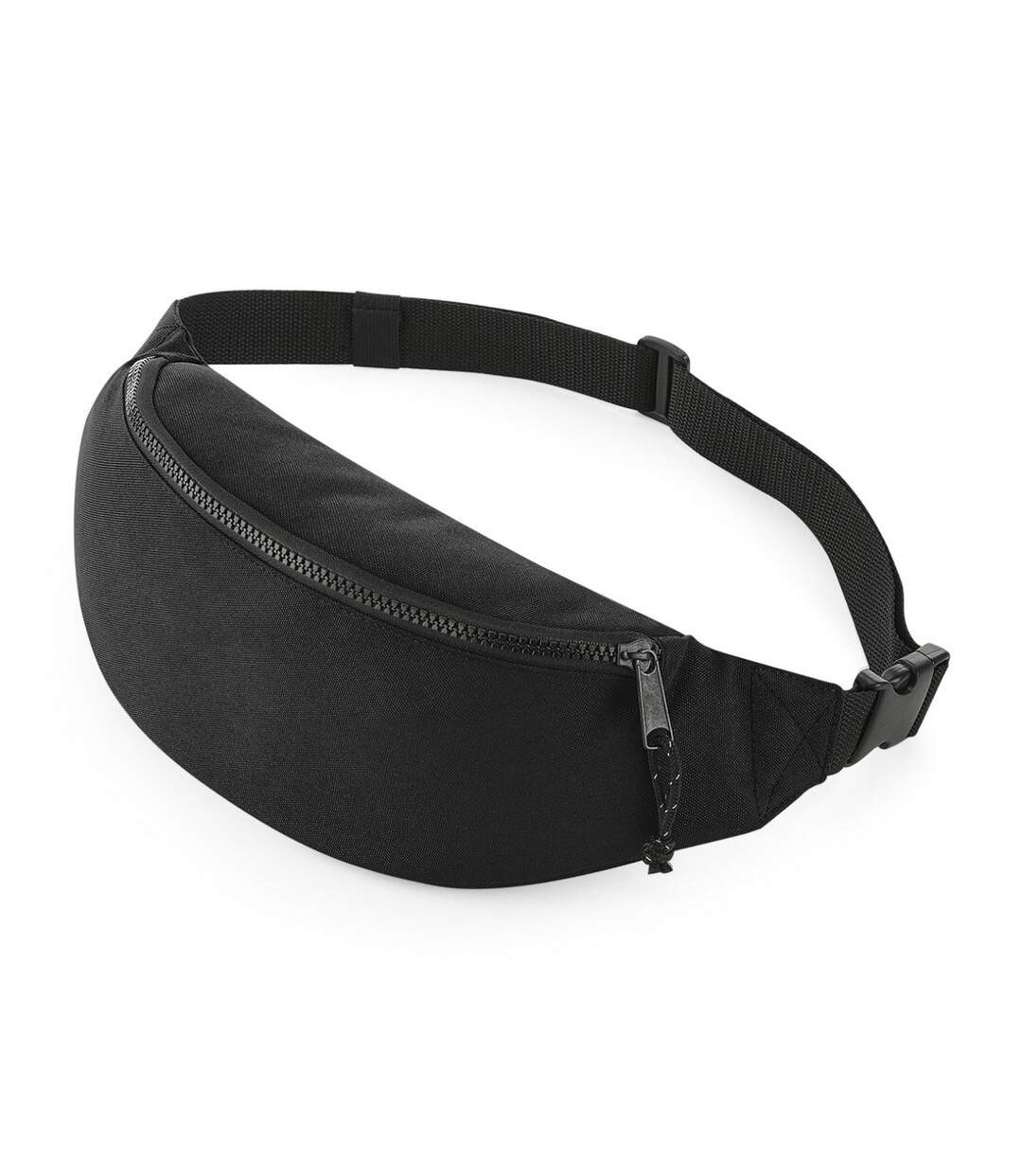 Bagbase Adults Unisex Recycled Waistpack (Black) (One Size) - UTBC4649-2