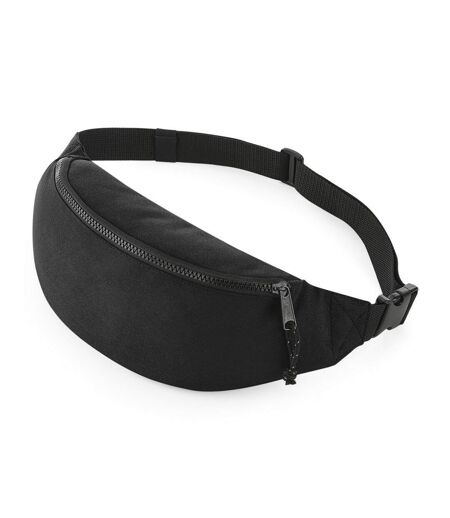 Bagbase Adults Unisex Recycled Waistpack (Black) (One Size) - UTBC4649