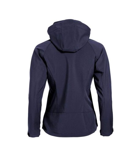Veste Softshell Milford Femme Bleu Marine Foncé Clique