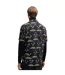 Chemise Années 70 Style Imprimé Graphique Ellino Homme Noir Hugo-3