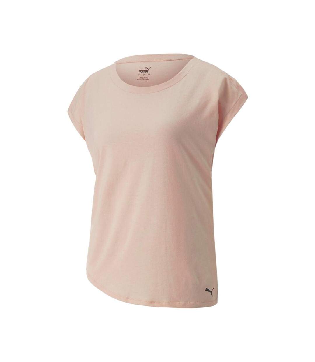 T-shirt Rose Femme Puma Fndt - M-1