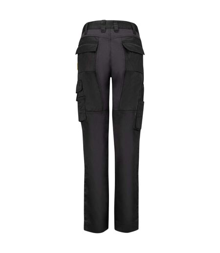 Womens/ladies Service Stretch Trousers Black Jobman