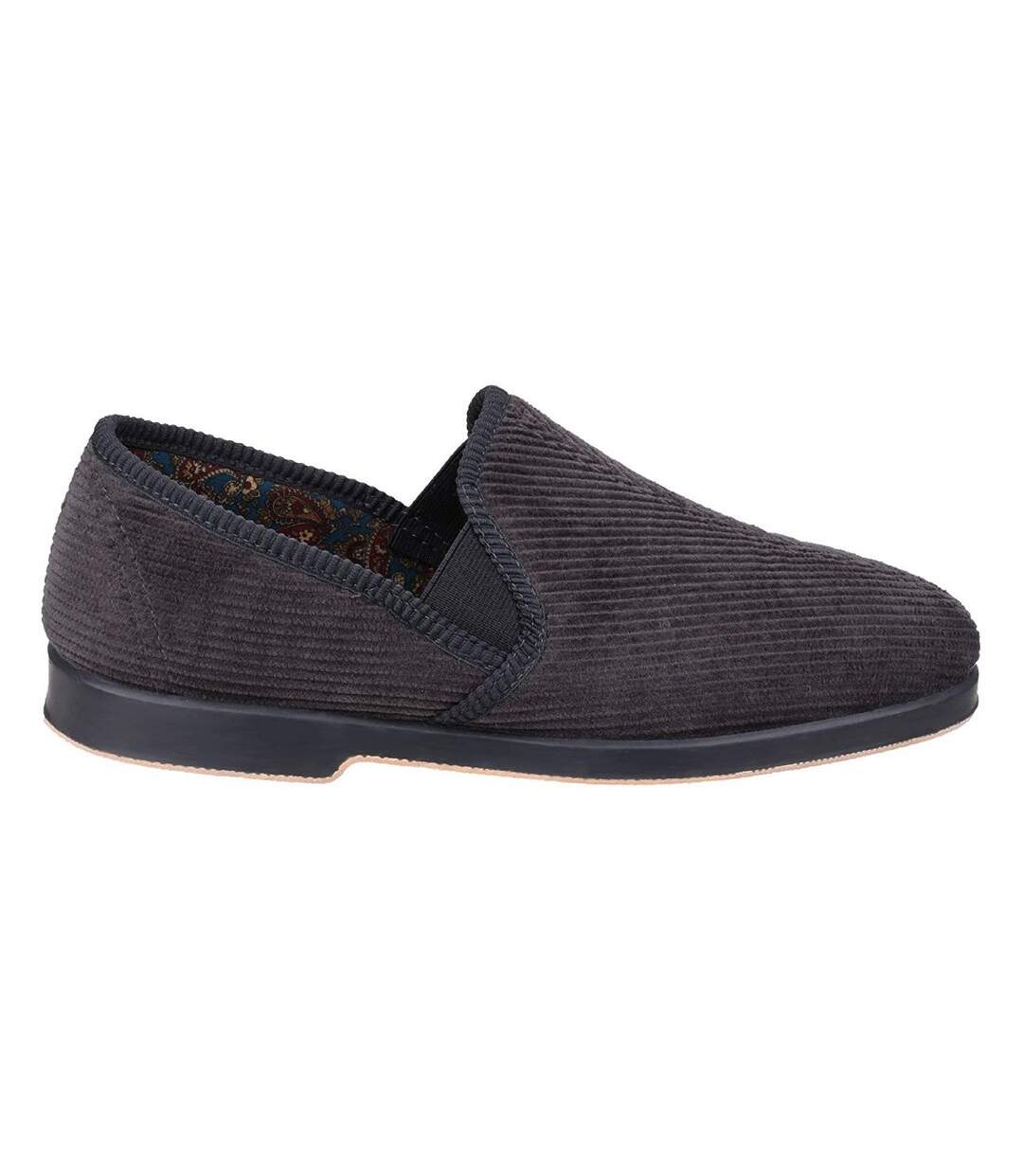 Pantoufles exeter homme gris GBS