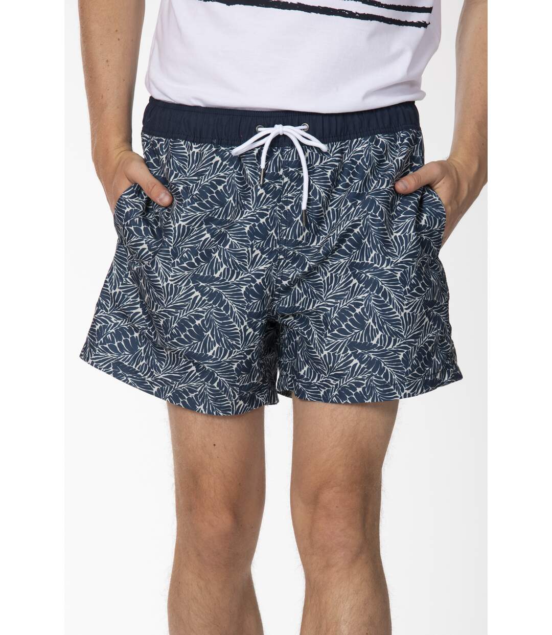 Short de bain imprimé tropical ARIELE 'Rica Lewis'-1