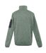 Mens Newhill Marl Full Zip Fleece Jacket Glacier Regatta-2