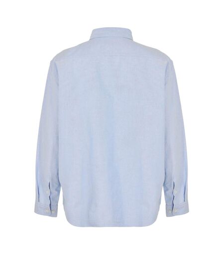 Chemise Manches Longues Motif/style Uni Homme Bleu Clair Boss