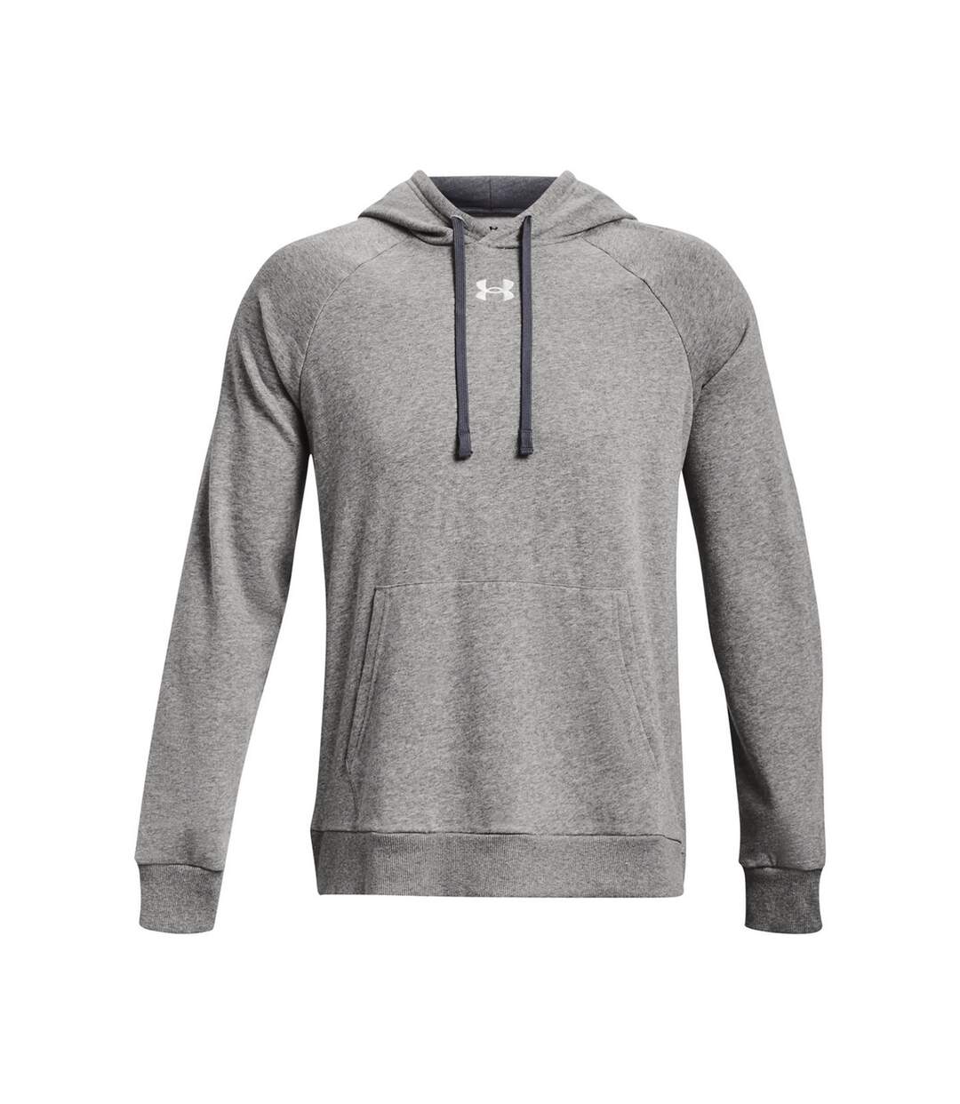 Sweat à capuche rival adulte gris / gris clair chiné Under Armour